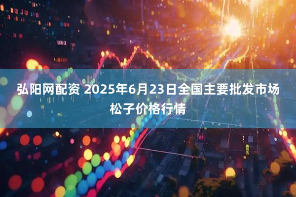 弘阳网配资 2025年6月23日全国主要批发市场松子价格行情